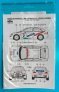 1/18 Ford Escort RS Cosworth Bohemia Rallye 1999 decal image 1