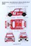 1/24 Metro 6R4 BELGA Rallye Ypress 1986 decal
