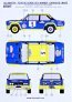 1/20 Fiat 131 Abarth Tour de Corse 1977 Winner decal image 1