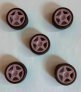 1/24 Peugeot 306 Maxi Speedline wheels 5 spoke