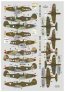 1/32 P-39/P-400 Airacobra 6x camouflages decal image 1