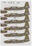 1/48 A-20A Havoc The Grim Reapers 6x camouflages decal image 2