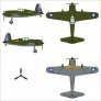 Dora Wings Vultee P-66 Vanguard 1/48 image 4