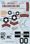 Eagle Cal D�calcomanies P-38J/L Lightning 1/32 Pudgy V Happy Jac image 1