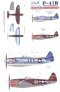 Eagle Cal 1/48 P-47D Thunderbolt Part 3 D�calcomanies