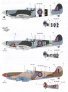 Eagle Cal D�cals Spitfire Mk.IXc 1/48 - 3 marquages image 1