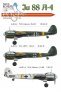 Eagle Cal D�cals 1/48 Junkers Ju-88A-4 KG 51/30/76