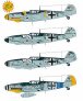 Eagle Cal 1/72 D�calcomanies Messerschmitt Bf-109G-64
