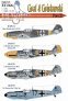 D�calcomanies 1/72 Messerschmitt Bf-109E-1/G-2 Graf