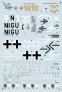 Eagle Cal 1/72 D�calcomanies Messerschmitt Bf-109G Graf/Grislaws image 1