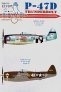 Eagle Cal 1/72 Republic P-47D Thunderbolt Decals