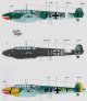 Eagle Cal 1/72 Messerschmitt Bf-110C/D D�cals Partie 3 image 2
