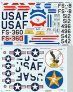 D�calcomanies 1/48 Republic F-84E Thunderjet Korea