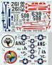 Abziehbilder 1/48 Republic F-84E Air National Guard