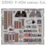 1/32 P-40M interior S.A. (Hasegawa)