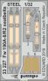 1/32 Fw 190A-8/R2 seatbelts STEEL