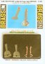 1/48 Messerschmit Bf-109F undecarriage legs BRONZE