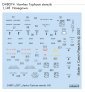 1/48 Decals Hawker Typhoon stencils