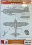 1/72 Decals A6M2 stencils