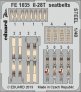 1/48 Il-28T seatbelts STEEL