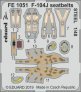 1/48 F-104J seatbelts STEEL
