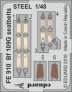 1/48 Bf 109G seatbelts STEEL