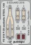 1/48 Bell P-39K/N seatbelts STEEL