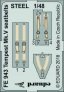 1/48 Tempest Mk.V seatbelts STEEL
