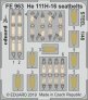 1/48 He 111H-16 seatbelts STEEL