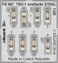 1/48 TBD-1 seatbelts STEEL