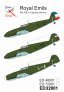 Exotic Decals Messerschmitt Bf-109E Yugoslav Service 1/32
