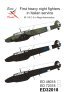 Exotic D�calcomanies Bf-110C-3 Regia Aeronautica 1/32