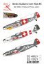Exotic Decals Me 109G-6 Schweizer Luftwaffe 1/32 Teil 2