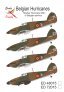 1/48 Belgian Hurricanes Hawker Hurricane Mk.I