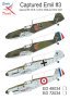 Exotic Decals D�calcomanies Bf-109 E-1 Captur�s 1/48