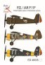 Exotic Decals D�calcomanies P.11F Chasseur 1/48