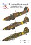 1/72 Romanian Hurricanes Part 1 Hawker Hurricane Mk.I