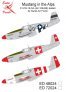 1/72 Mustang in the Alps P-51B tested by Swiss Air Force