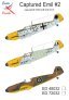 1/72 Captured Emil Part 2 - captured Messerschmitt Bf-!09E-4/B