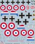 Exotic Decals Decalcomanie Bf-109 E-1 Catturati 1/72 image 1
