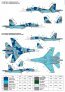 1/48 Ukrainian Sukhoi Su-27 and Su-27UB with geometric camouflag image 6