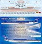 Flying Colors MD-80 Midwest Express Registrations 1/144