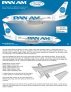 1/144 Pan Am Boeing 737 Billboard Scheme