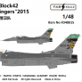 1/48 USAF F-16CM Fighting Falcon /DM Block 42 180th FW Stingers