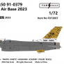1/72 USAF F-16C Block 50 79th Fs Shaw Air Base 2023 image 2