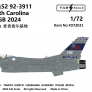1/72 F-16CM Blk52 157th Fs South Carolina McEntire Angb 2024 image 1