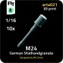 FLY 1/16 Grenades M24 Stielhandgranate (10 pcs)