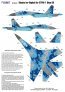 1/48 Digital Masks for Sukhoi Su-27P Blue 58, Ukranian Air Force