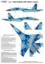 1/72 Digital Masks for Sukhoi Su-27P Blue 58, Ukranian Air Force image 1