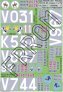 Azur Potez 25 Decals 1/72